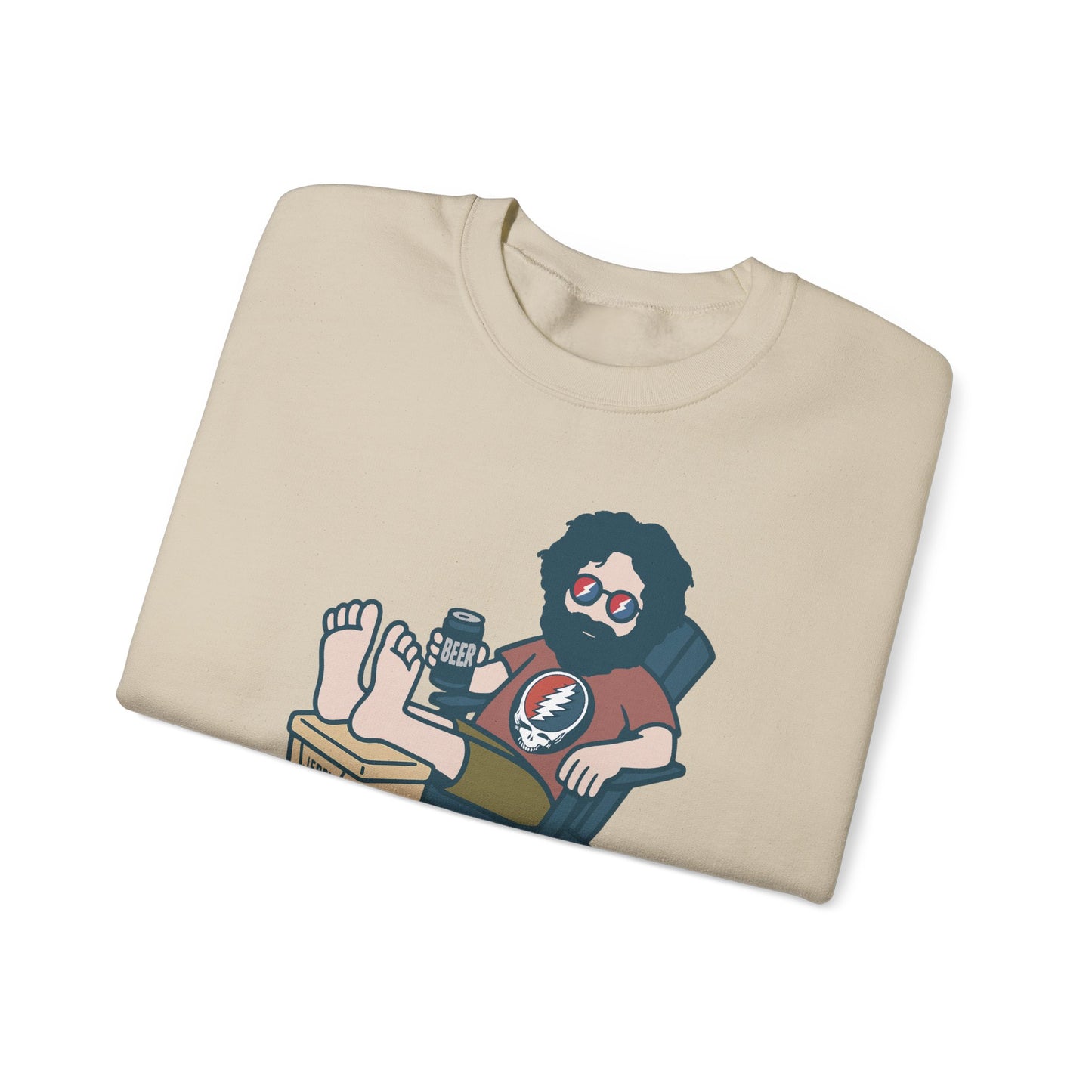 Stay Cool, Jerry Life is dead. Crewneck Sweatshirt