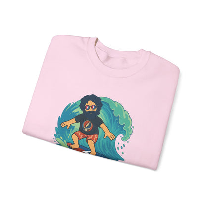 Surfing Jerry Life is dead. Crewneck Sweatshirt