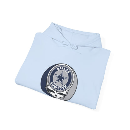 Dallas Football Grateful Dead Hoodie - NFL Fan Apparel