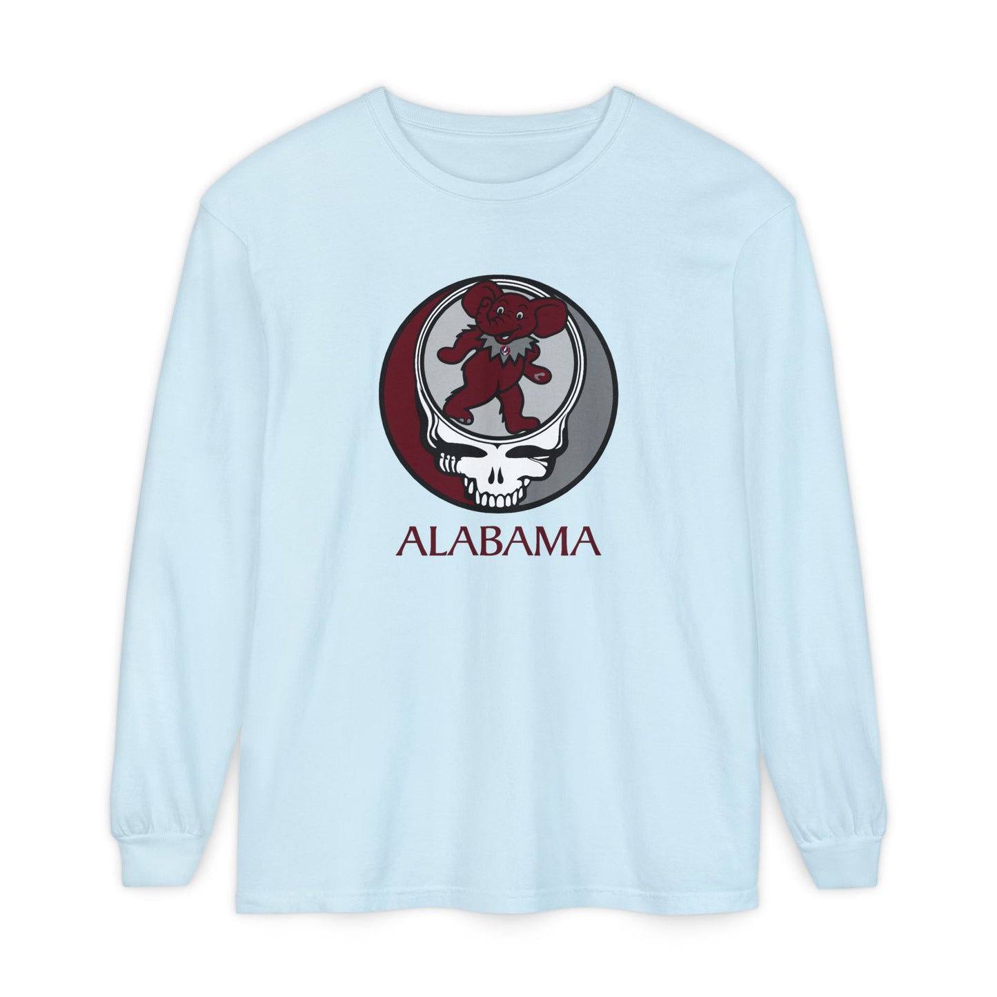 Alabama Stealie | University Collection Garment-Dyed Long Sleeve T-Shirt