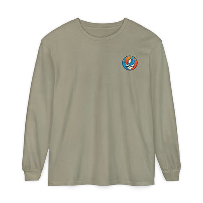 Twisted Stealie Two-Sided Vineyard Collection Garment-dyed Long Sleeve T-Shirt
