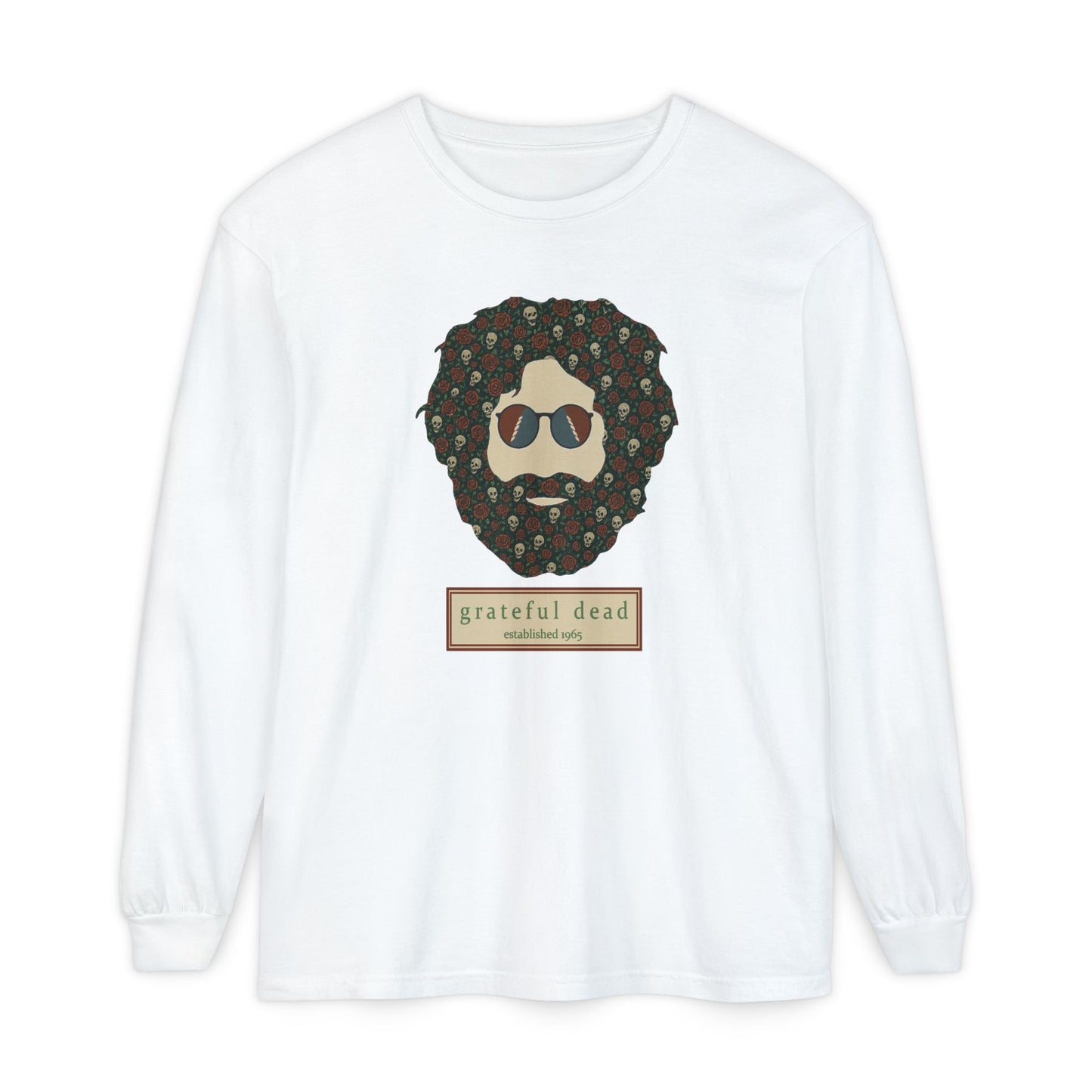Skulls & Roses Jerry Vineyard Collection Garment-Dyed Long Sleeve