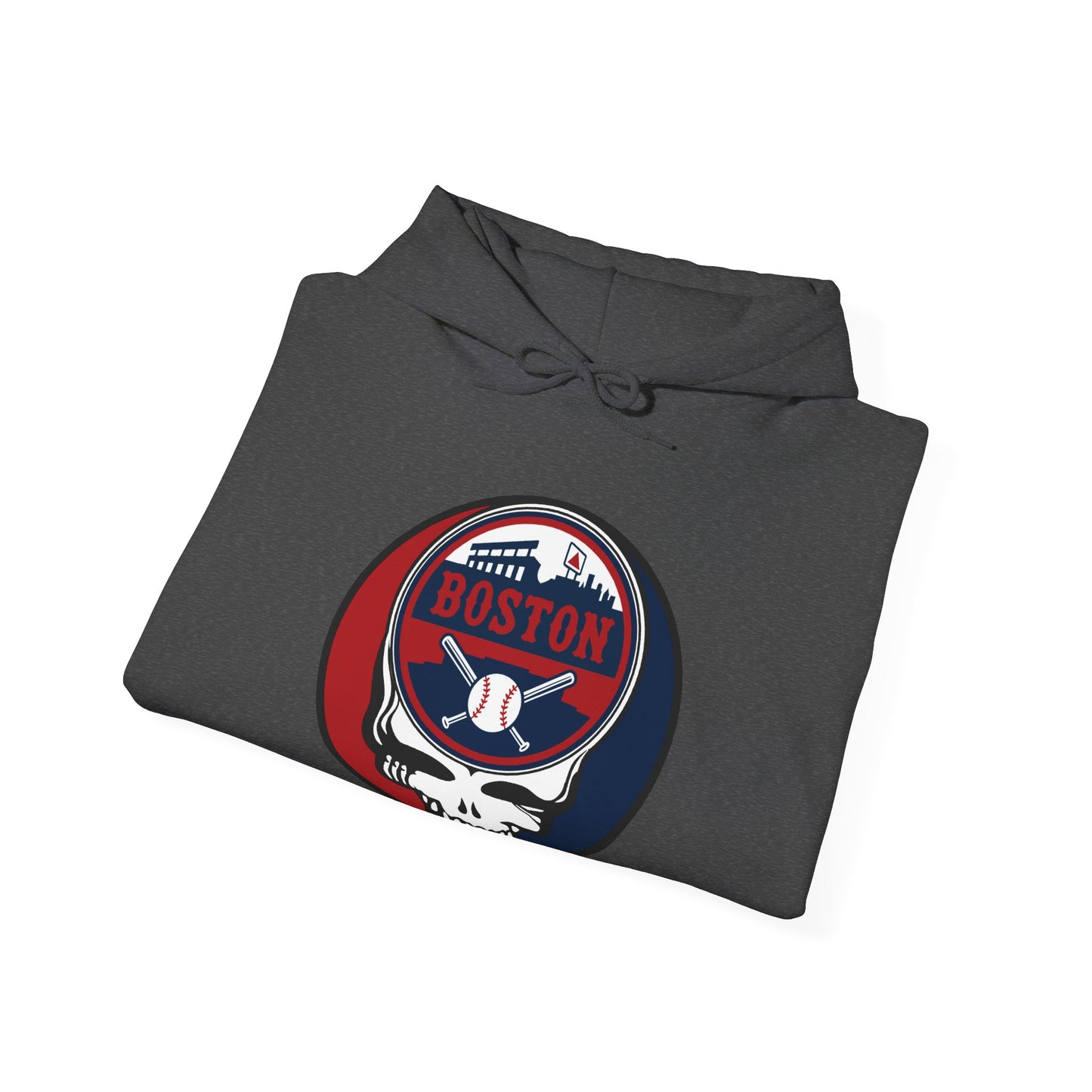 Boston Red Sox Grateful Dead Unisex Heavy Blend Hoodie - Hooded Sweatshirt