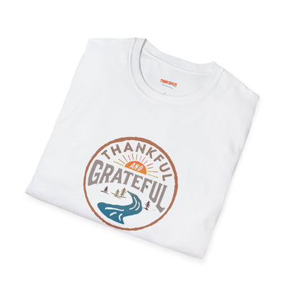 Thankful and Grateful - Life is dead. Thanksgiving T-Shirt