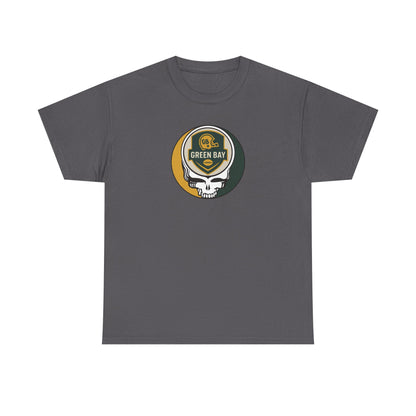 Green Bay Packers Stealie Grateful Dead Steal Your Face T-Shirt - NFL