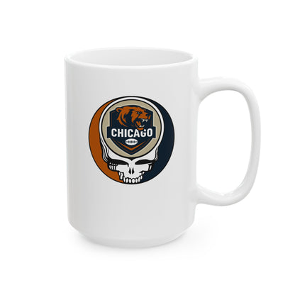 Chicago Football Stealie Ceramic Coffee Mug - NFL