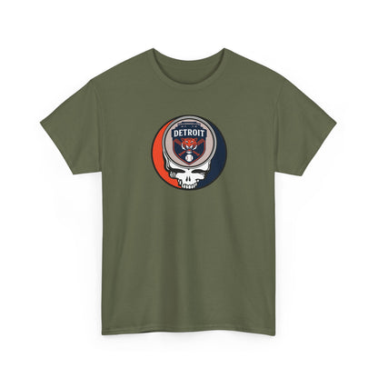 Detroit Tigers Grateful Dead Steal Your Face T-Shirt - MLB
