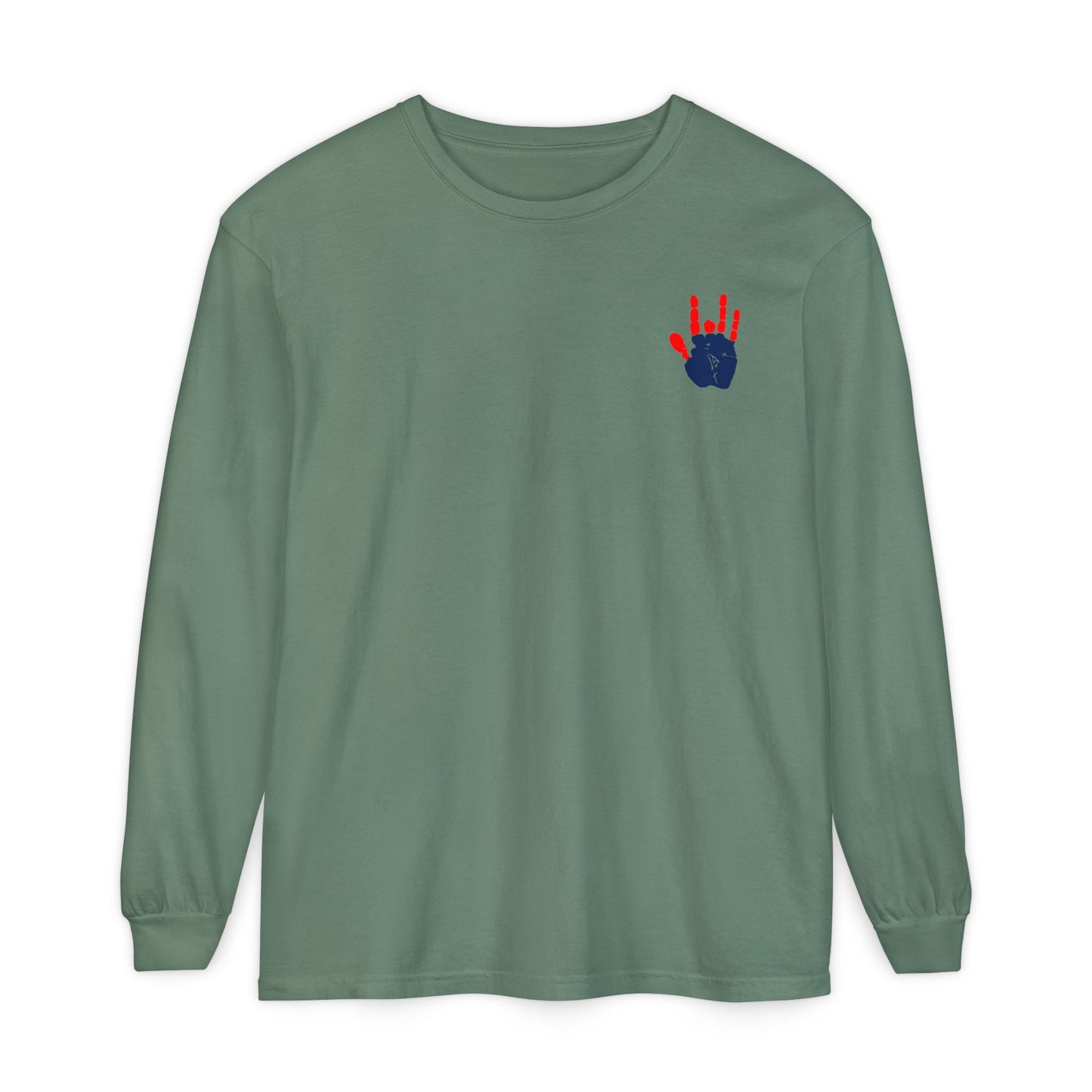 Jerry's Hand Two-Sided Vineyard Collection Garment-dyed Long Sleeve T-Shirt
