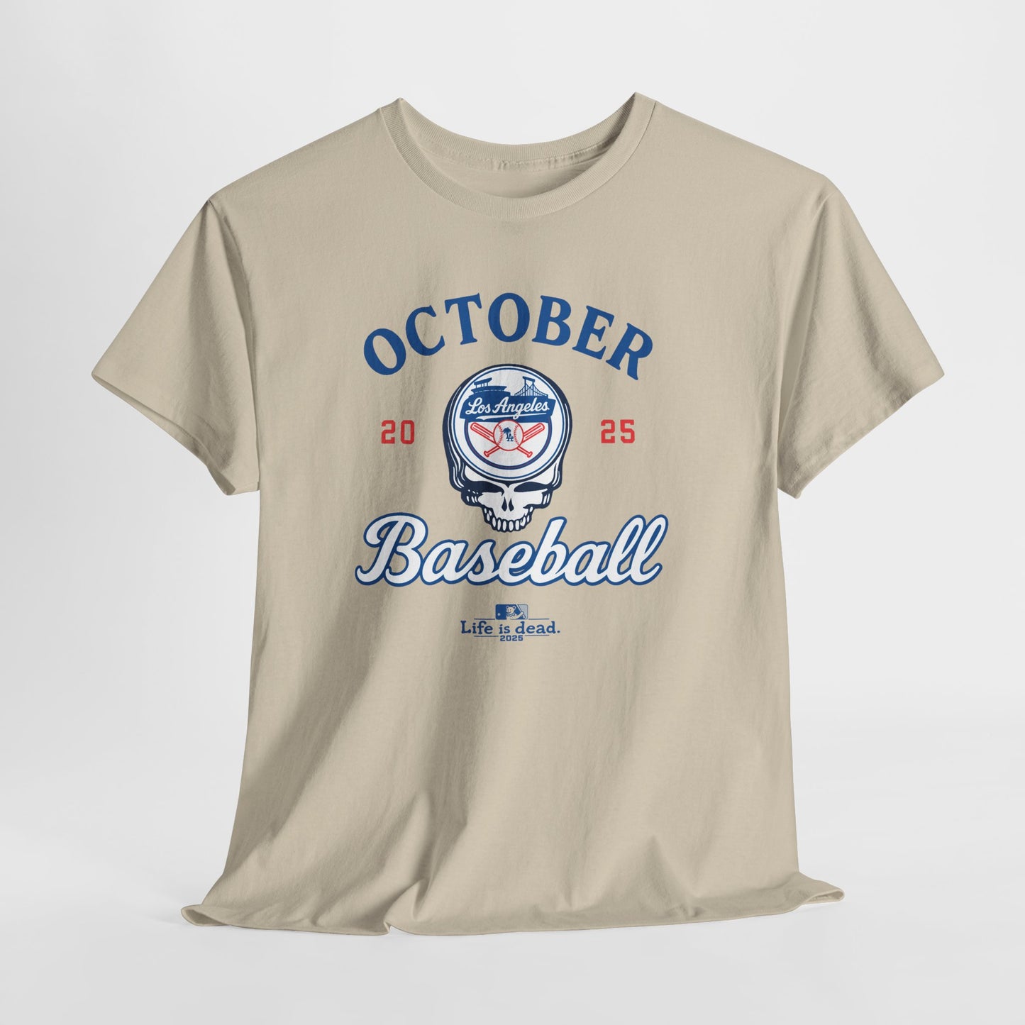 Los Angeles Dodgers Playoffs 2025 Stealie Grateful Dead Tshirt