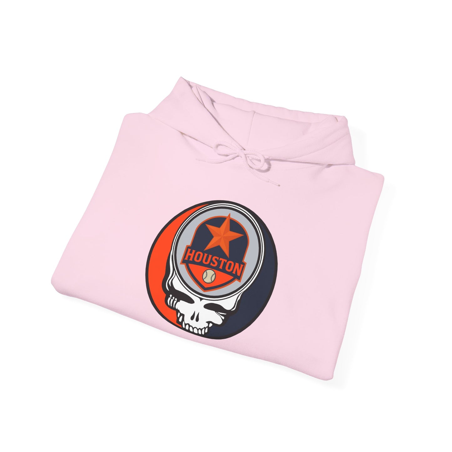 Houston Astros Grateful Dead Unisex Heavy Blend Hoodie - Hooded Sweatshirt