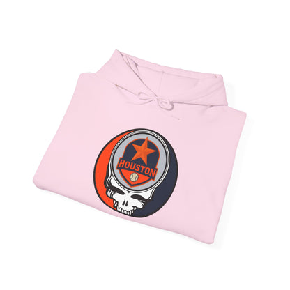 Houston Astros Grateful Dead Unisex Heavy Blend Hoodie - Hooded Sweatshirt