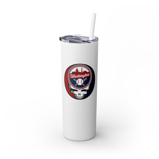 Washington Nationals Skinny Tumbler with Straw, 20oz