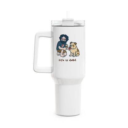 Jerry and Frank are Sharin' "Fat Man" Tumbler,  Double Insulated 40oz Travel Mug