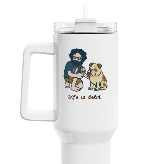 Jerry and Frank are Sharin' "Fat Man" Tumbler,  Double Insulated 40oz Travel Mug