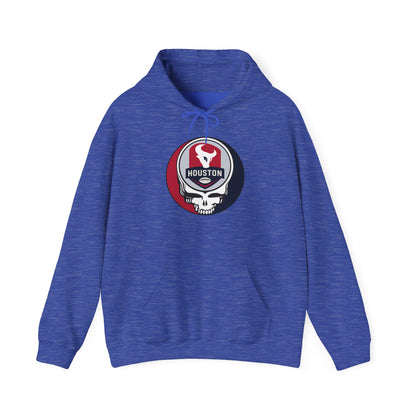 Houston Football Stealie Grateful Dead Hoodie - NFL