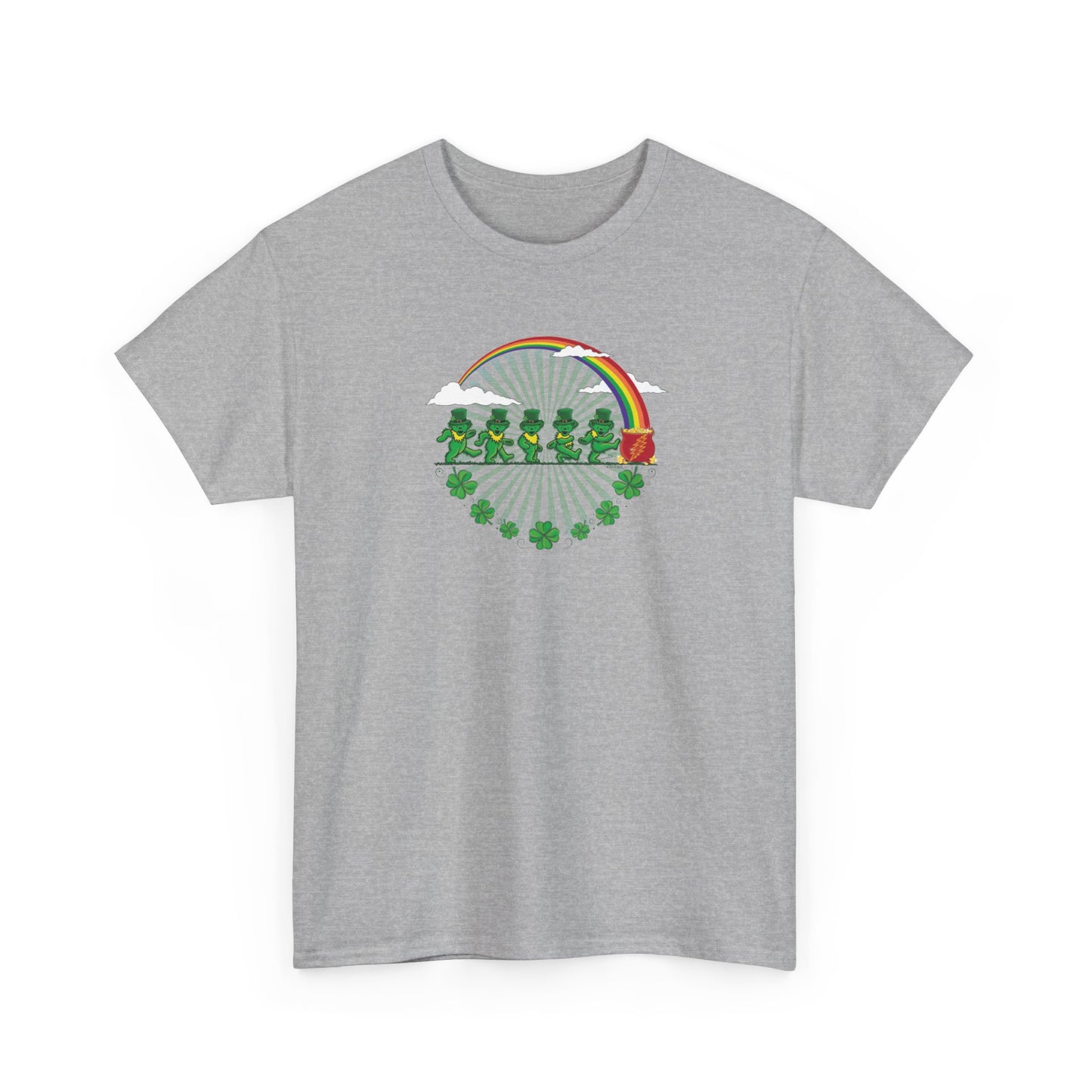 Lucky Leprechaun Bears Grateful Dead T-Shirt - St. Patricks Day