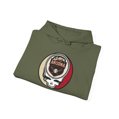 Arizona Diamondbacks Grateful Dead Unisex Heavy Blend Hoodie - Hooded Sweatshirt