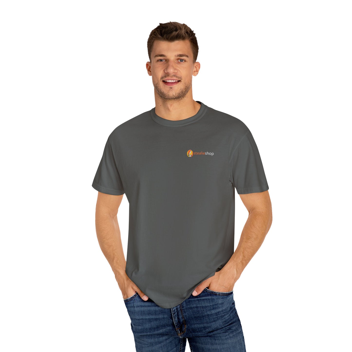 Lax Bear Unisex Garment-Dyed T-shirt