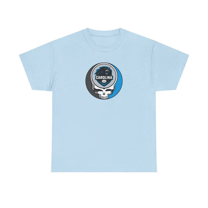 Carolina Panthers Grateful Dead Steal Your Face T-Shirt - NFL