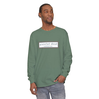 The Do-Dah Man Vineyard Collection Garment-Dyed Two-Sided Long Sleeve T-Shirt