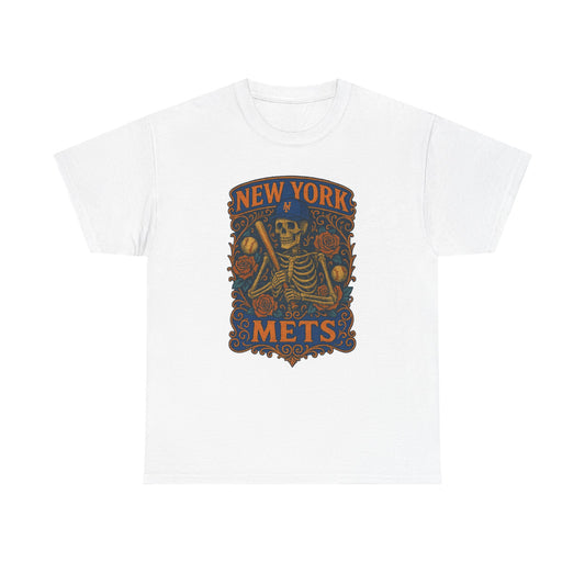 New York Mets Retro Poster Art T-shirt