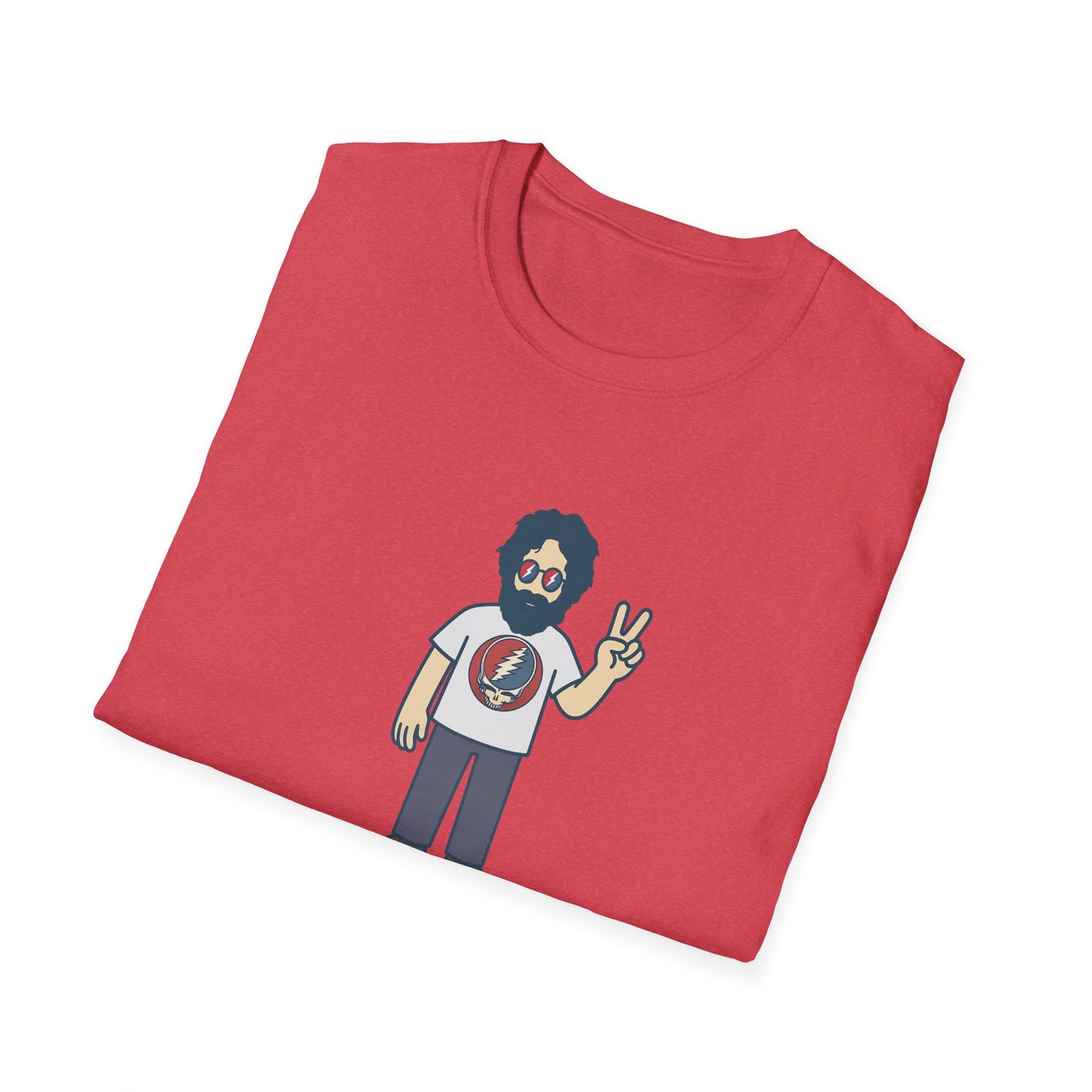 Peace Lovin' Jerry - Life is dead. Grateful Dead TShirt