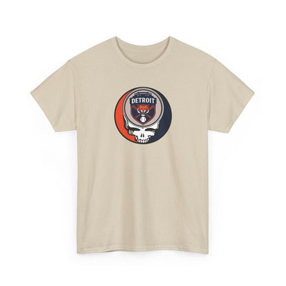 Detroit Tigers Grateful Dead Steal Your Face T-Shirt - MLB