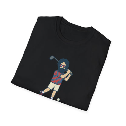 Golfin' Jerry - Life is dead. Grateful Dead TShirt