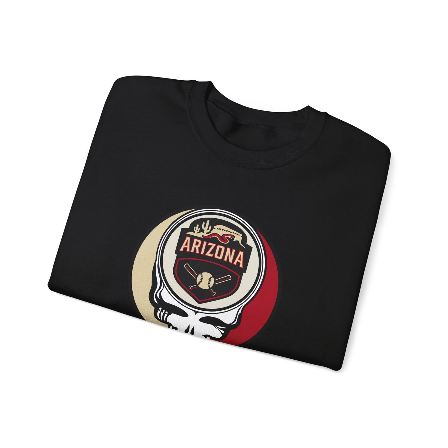 Arizona Diamondbacks Stealie Grateful Dead Crewneck Sweatshirt - MLB