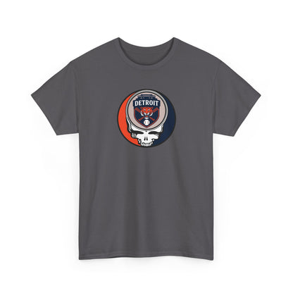 Detroit Tigers Grateful Dead Steal Your Face T-Shirt - MLB