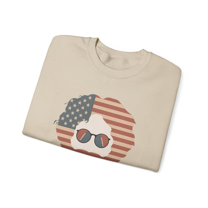 Stars & Stripes Jerry | Life is dead. Crewneck Sweatshirt