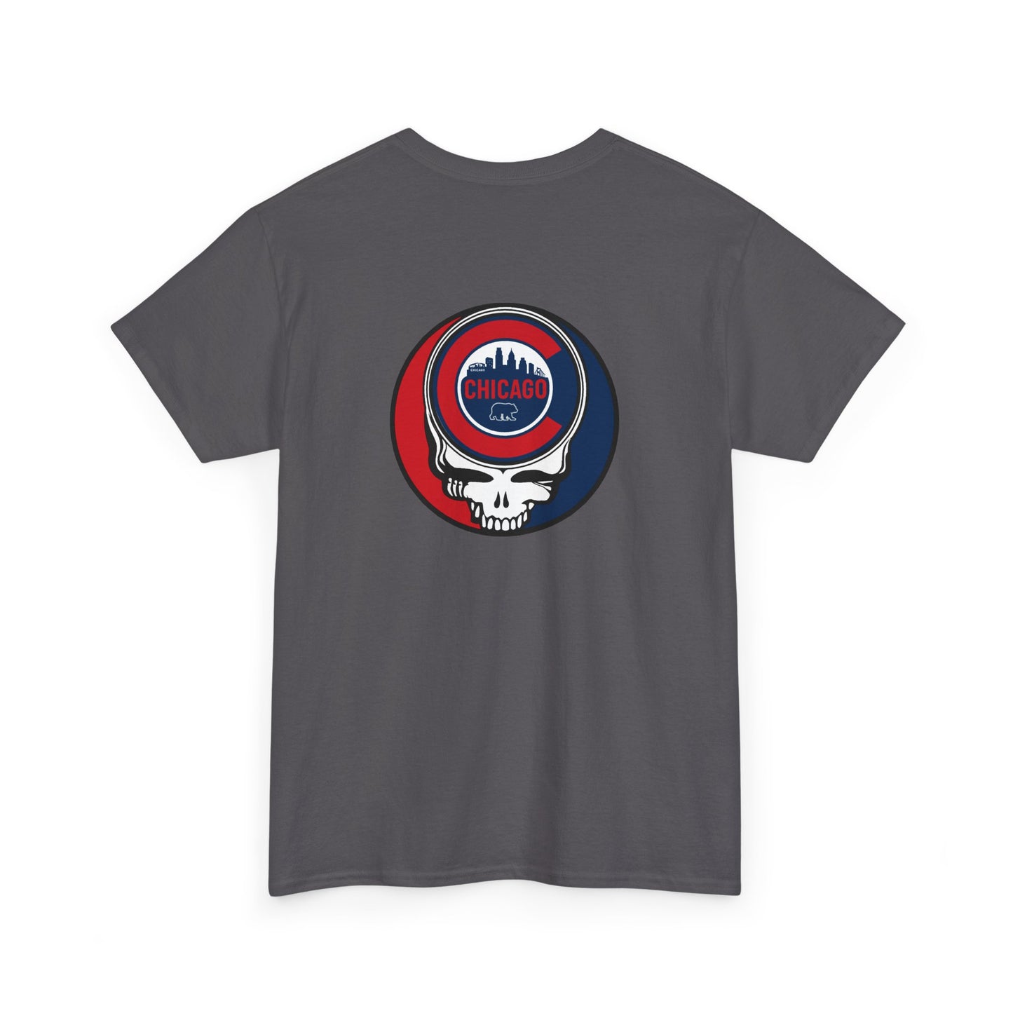 Chicago Cubs Two-Sided Grateful Dead Steal Your Face T-Shirt - MLB