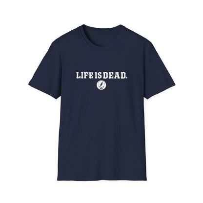 Shreddin' Jerry - Life is dead. Two-Sided Print Grateful Dead TShirt