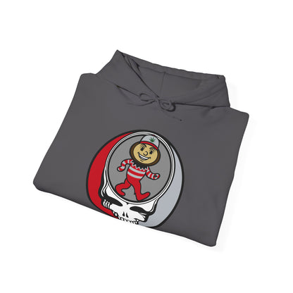 Buckeye Stealie | University Collection Grateful Dead Unisex Heavy Blend Hoodie