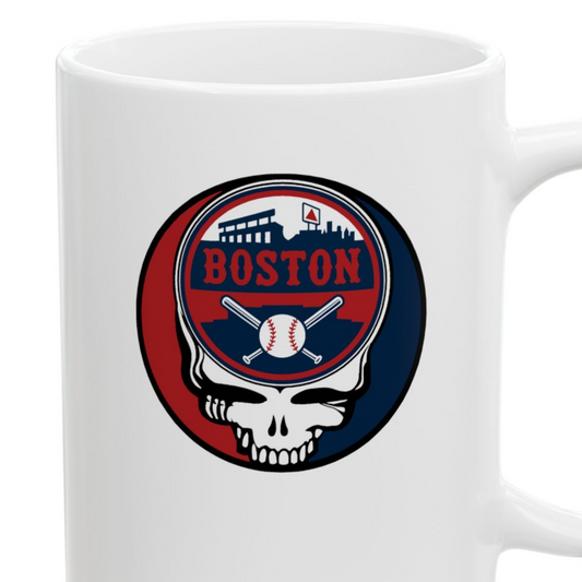 Boston Red Sox Stealie Ceramic Mug - MLB