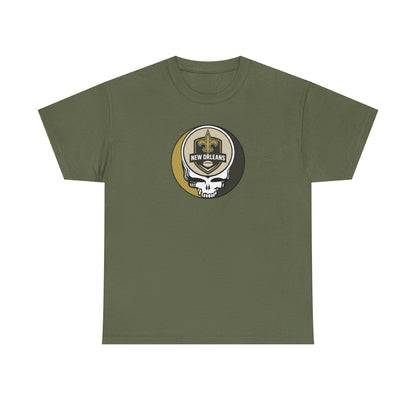 New Orleans Saints Stealie Grateful Dead Steal Your Face T-Shirt - NFL