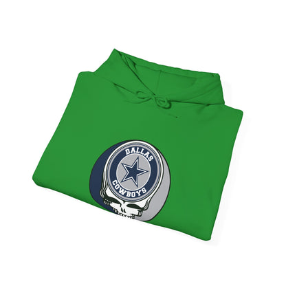 Dallas Football Grateful Dead Hoodie - NFL Fan Apparel