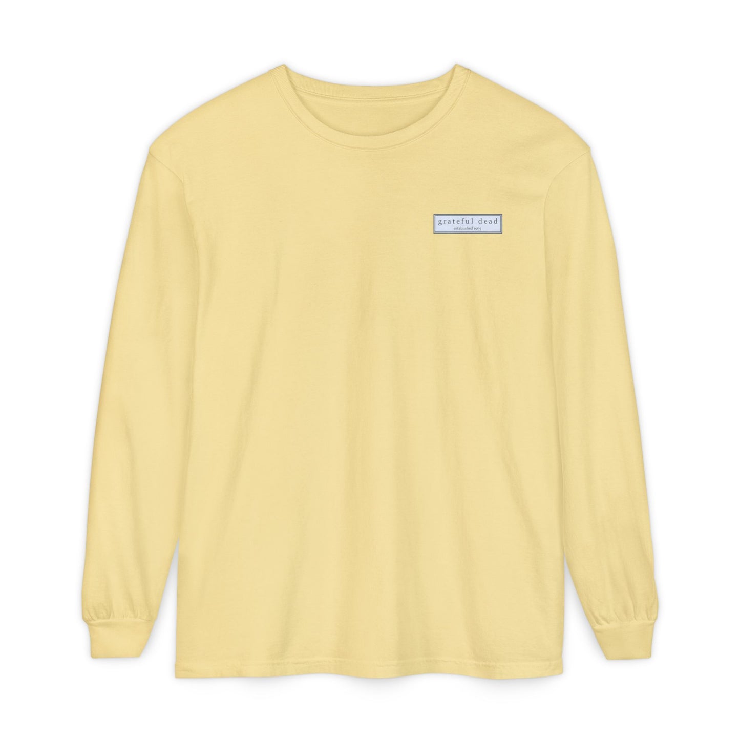 Jerry's Takin' The Bus Two-Sided Vineyard Collection Garment-dyed Long Sleeve T-Shirt
