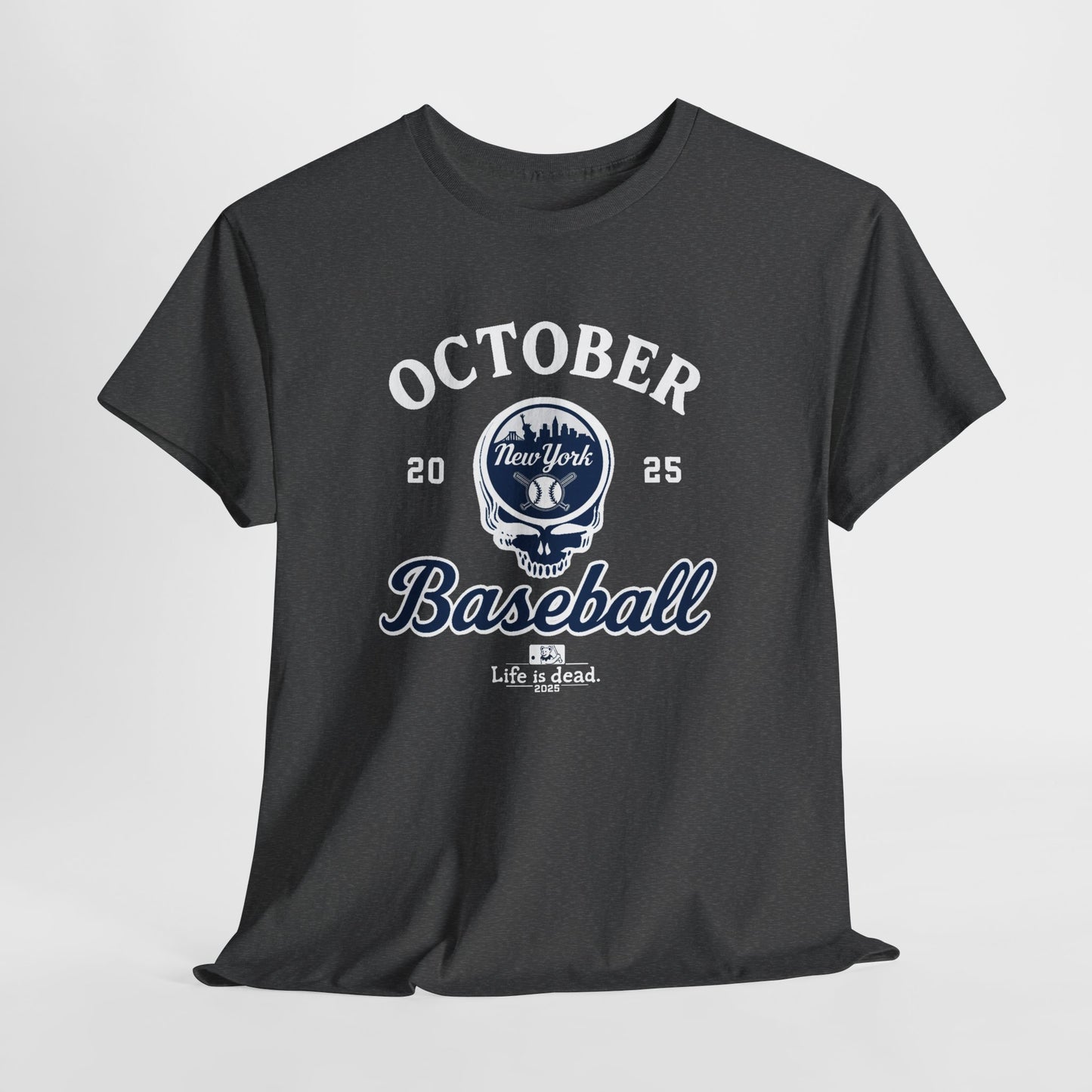 New York Yankees Playoffs 2025 Stealie Grateful Dead Tshirt
