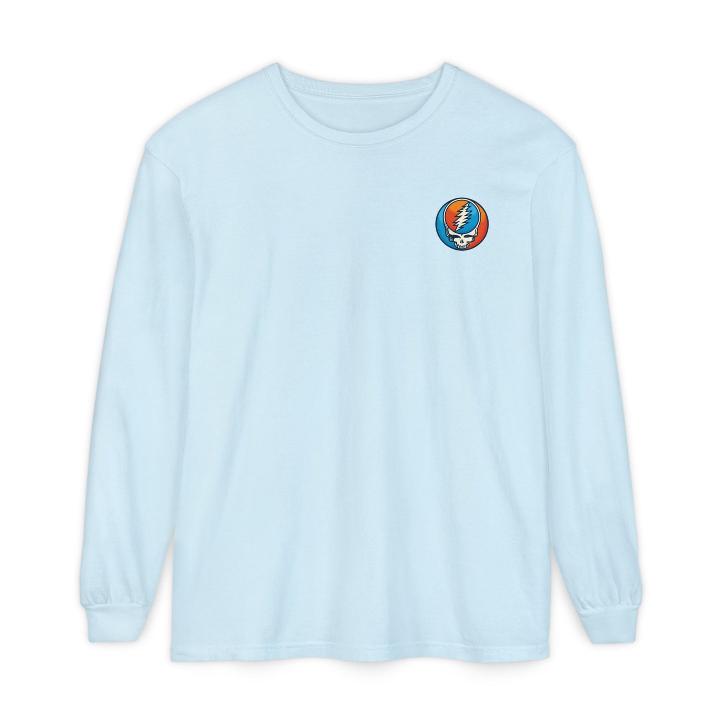 Twisted Stealie Two-Sided Vineyard Collection Garment-dyed Long Sleeve T-Shirt