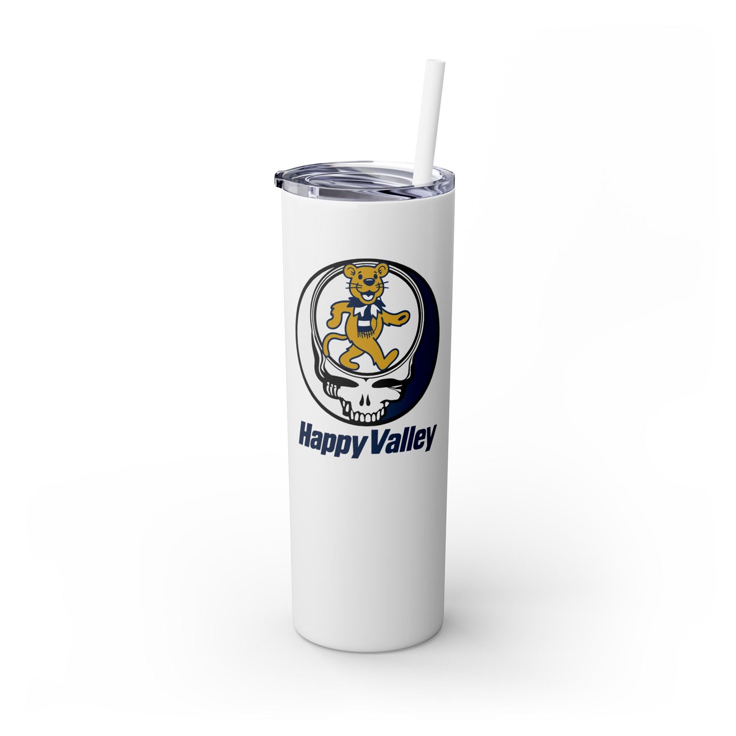 Happy Valley Stealie | University Collection Skinny Tumbler with Straw, 20oz