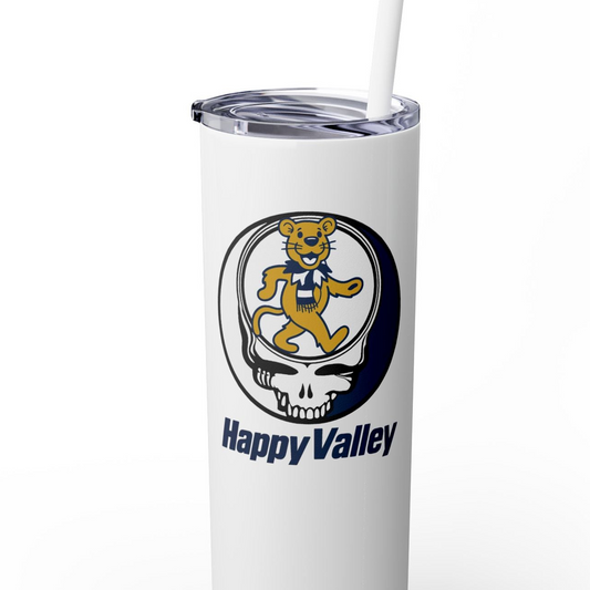 Happy Valley Stealie | University Collection Skinny Tumbler with Straw, 20oz
