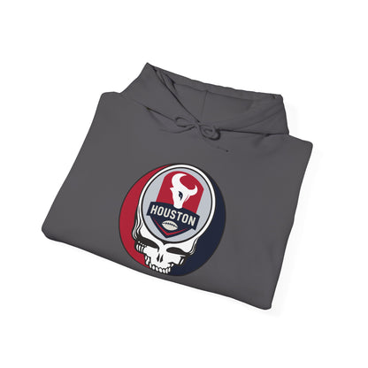 Houston Football Stealie Grateful Dead Hoodie - NFL