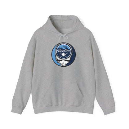Tampa Bay Rays Grateful Dead Unisex Heavy Blend Hoodie - MLB