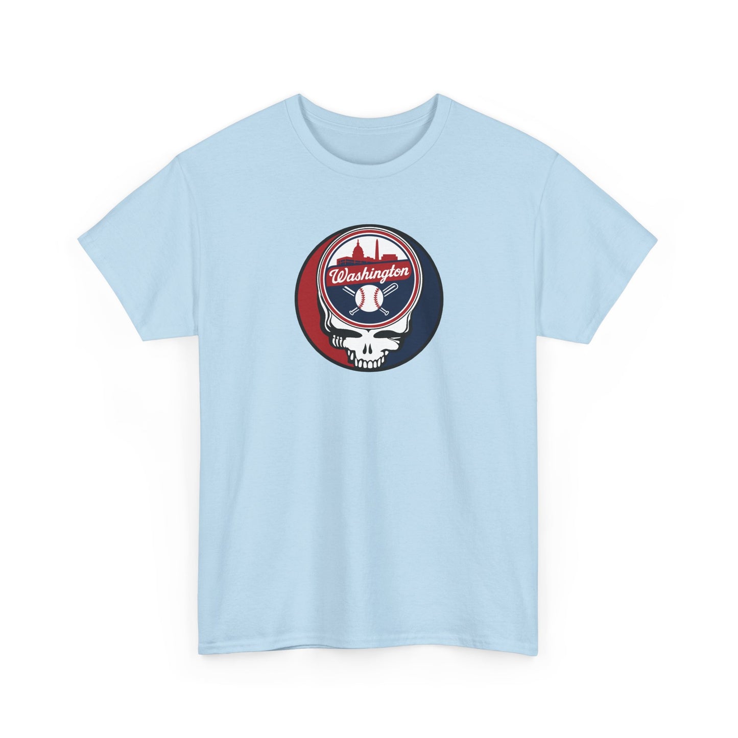 Washington Nationals Grateful Dead Steal Your Face T-Shirt - MLB