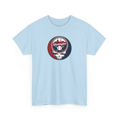 Washington Nationals Grateful Dead Steal Your Face T-Shirt - MLB
