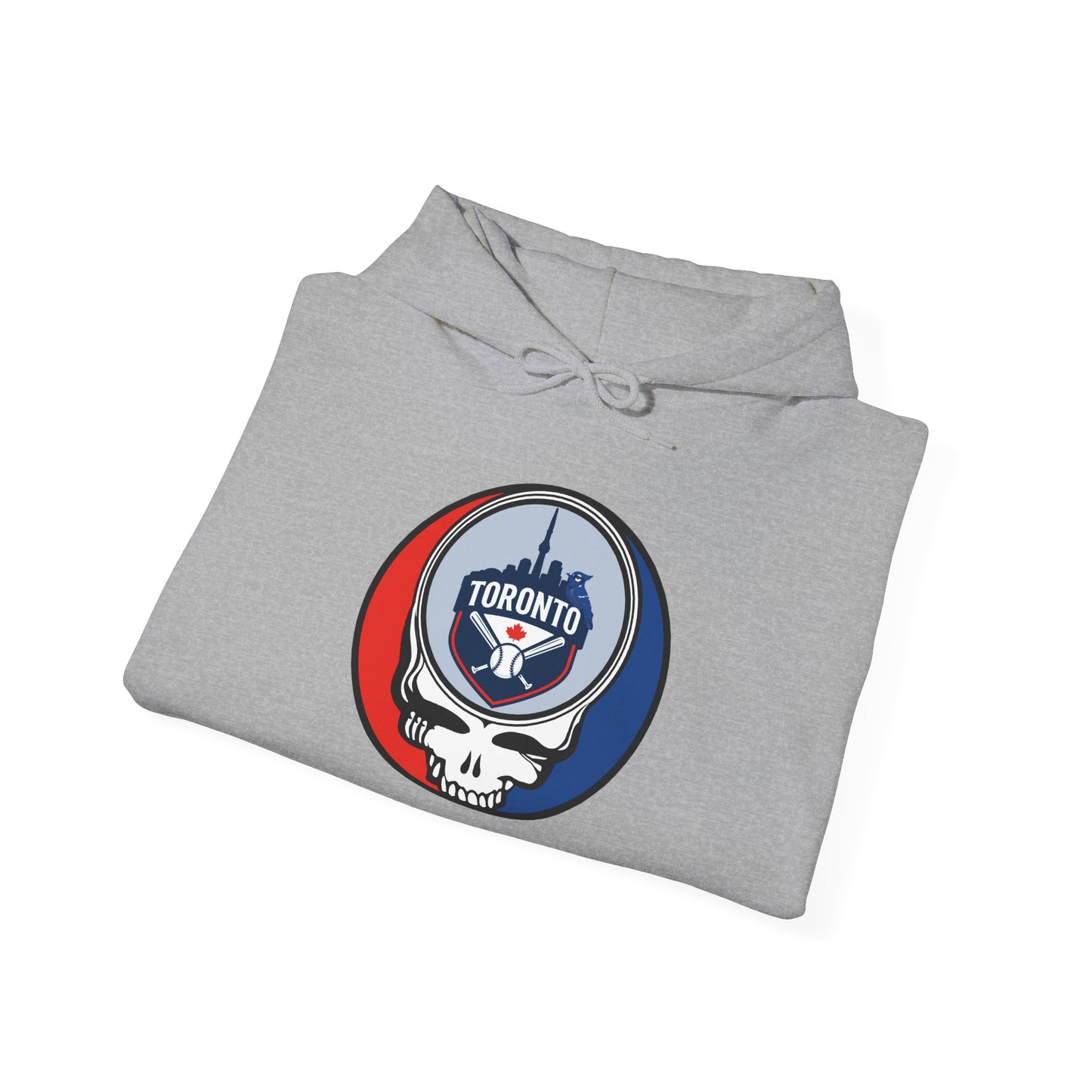 Toronto Blue Jays Grateful Dead Unisex Heavy Blend Hoodie - MLB