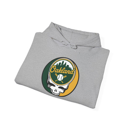 Oakland A's Grateful Dead Unisex Heavy Blend Hoodie - MLB