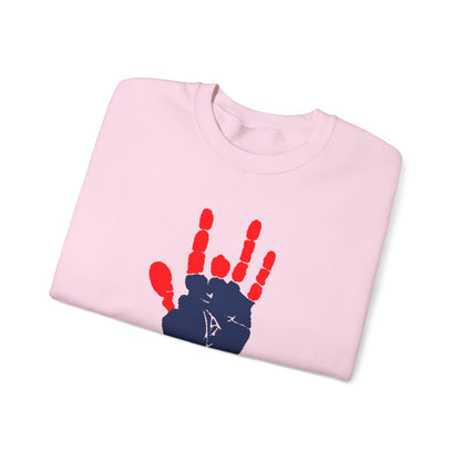 Jarry's Hand | Life is dead. Crewneck Sweatshirt