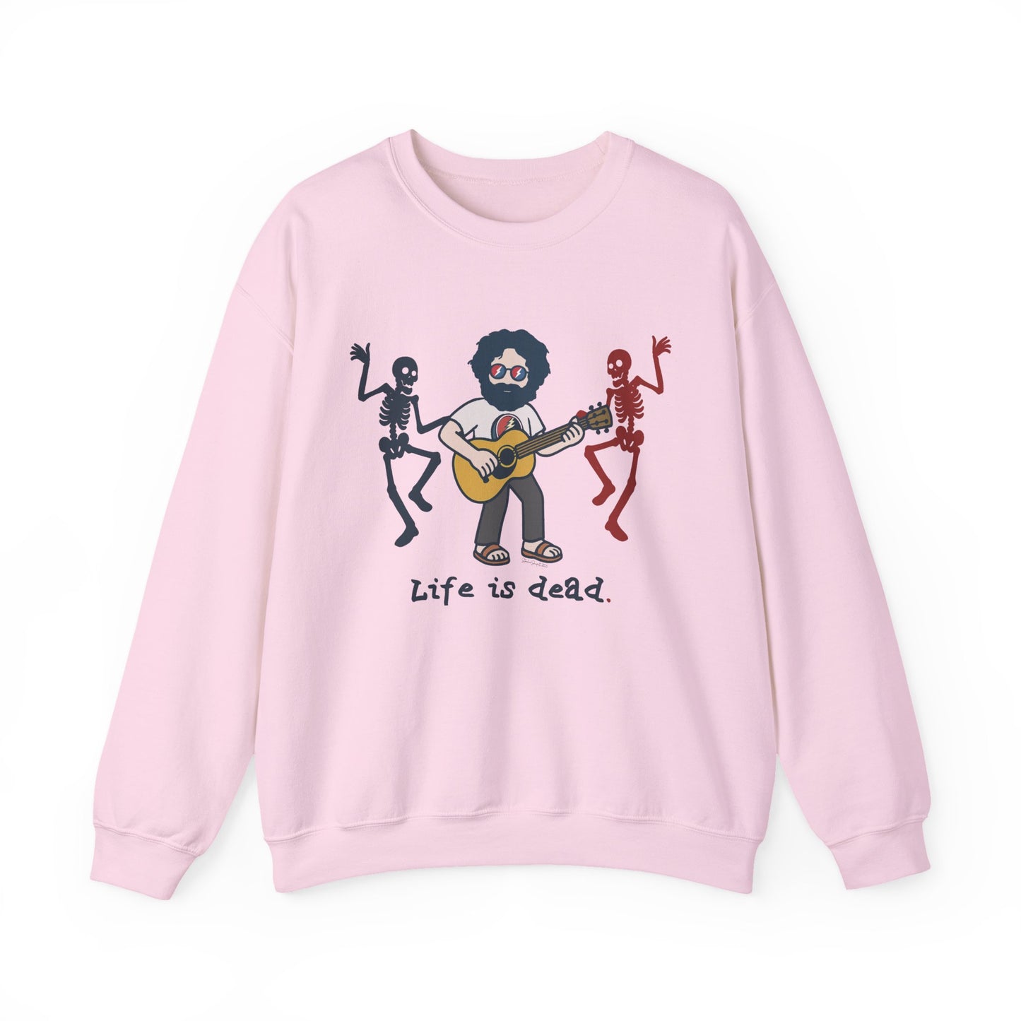 Jarry's Jammin' | Life is dead. Crewneck Sweatshirt